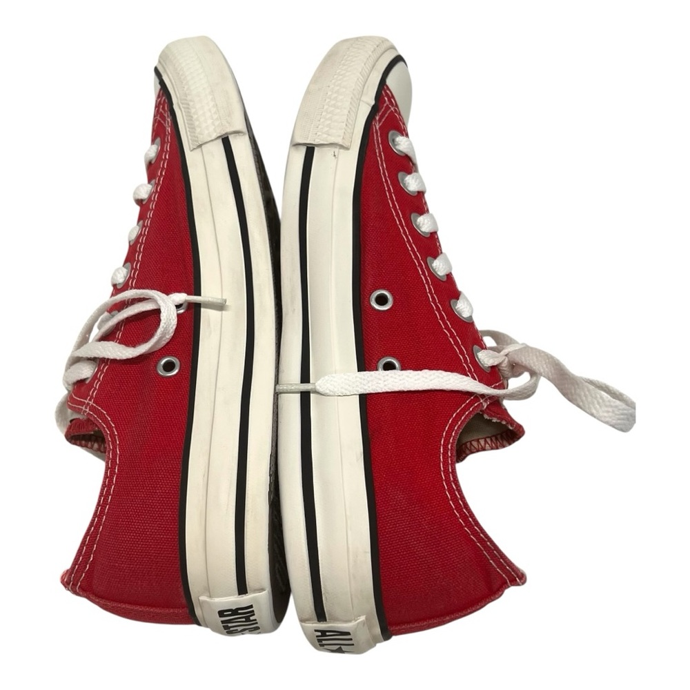 Converse Red Chuck Taylor All Star Canvas Lace Up Classic Sneaker Unisex W8 M6 - Picture 8 of 15
